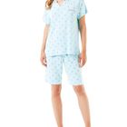 Pijama Cactus de Mujer M/C Verde