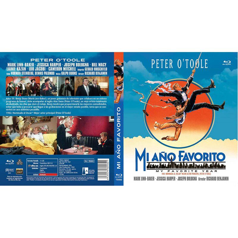 Mi A&ntilde;o Favorito Blu Ray 1982 My Favorite Year [... image number null
