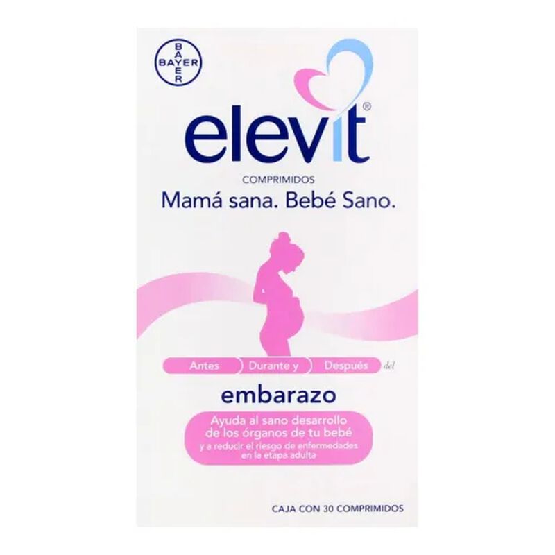 ELEVIT PRE NATAL COMPRIMIDOS C30 image number null