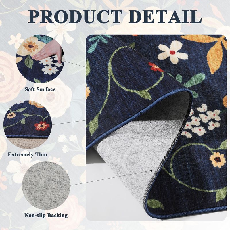 Alfombra Runner Dukino 2x6 Para Pasillo, Lavabl... image number null