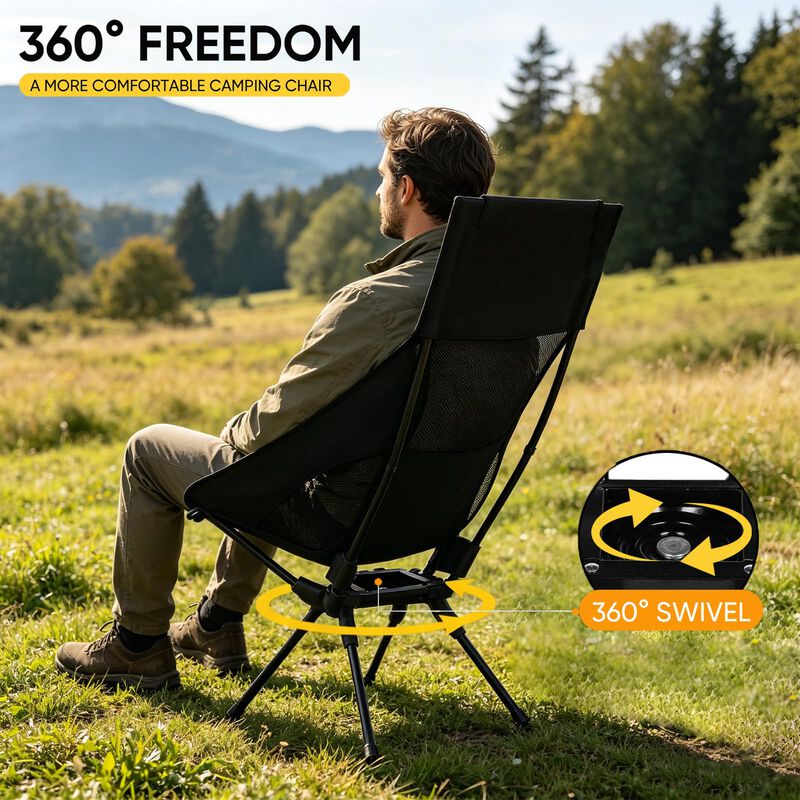 Silla De Camping Giratoria Wanderroot De Respal... image number null