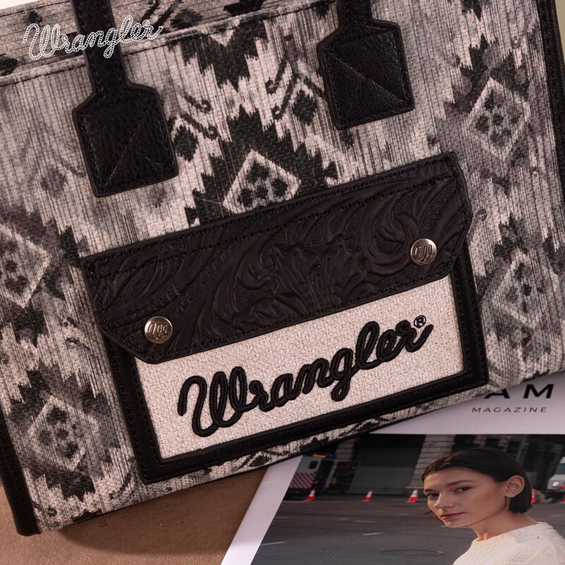 Bolso De Tela Montana West Wrangler Aztec Canva... image number null