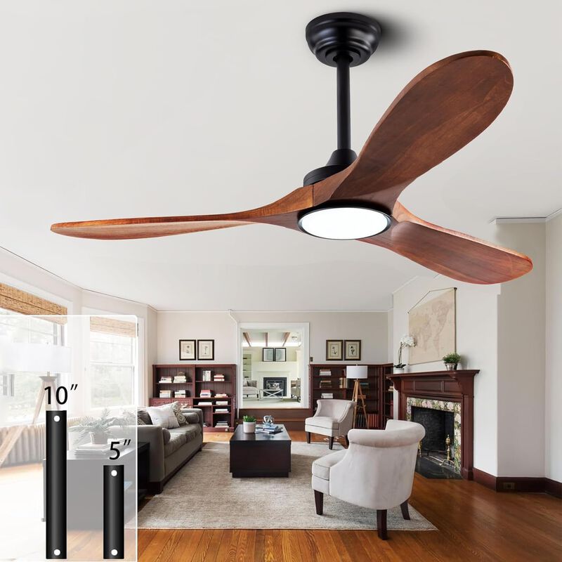 Ventilador De Techo Qutwob 107 cm Con Control R... image number null