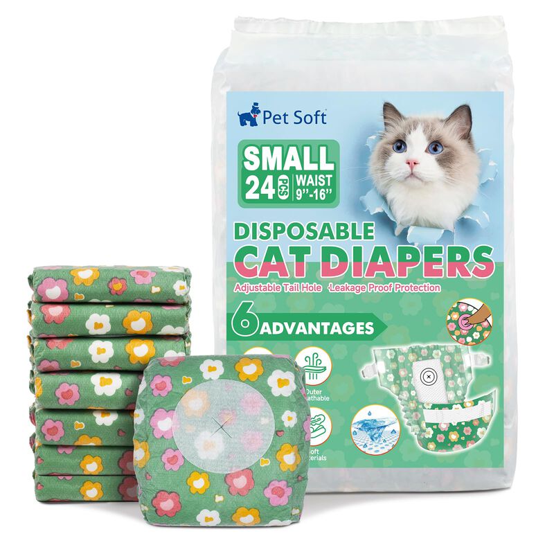 Pa&ntilde;ales Para Gato Pet Soft Peque&ntilde;o 23‑41 cm 24 ... image number null