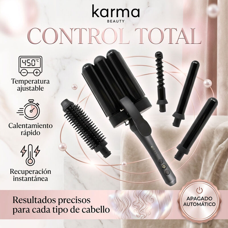 Rizador De Pelo M&uacute;ltiple Infinite Wand 6 En 1 K... image number null