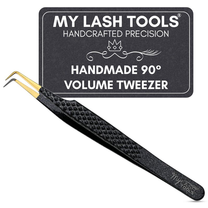 Pinza My Lash Tools De 13 cm Con Punta De Fibra... image number null