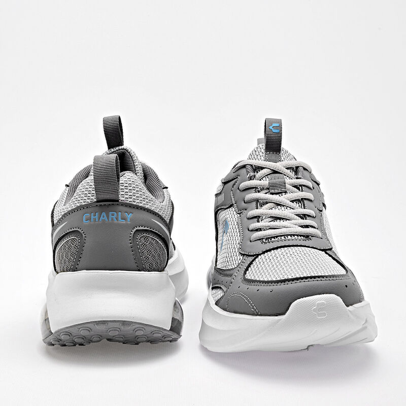 Charly Tenis deportivo para hombre gris, walkin... image number null