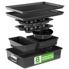 Juego de Moldes para Hornear Nutrichef 8 Piezas