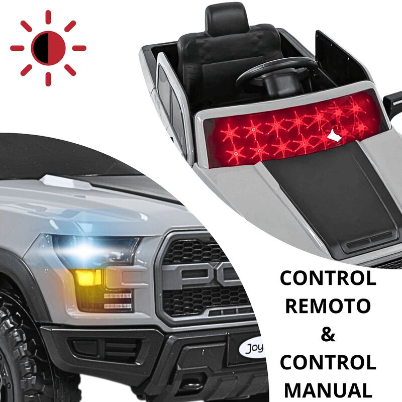 Camioneta El&eacute;ctrica Montable Para Ni&ntilde;os 12v Con... image number null