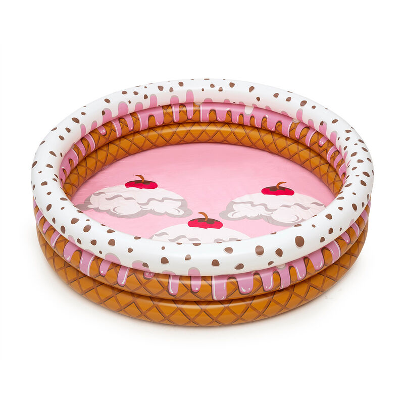 Alberca Inflable Decorado Helado con Frutas 1 M... image number null