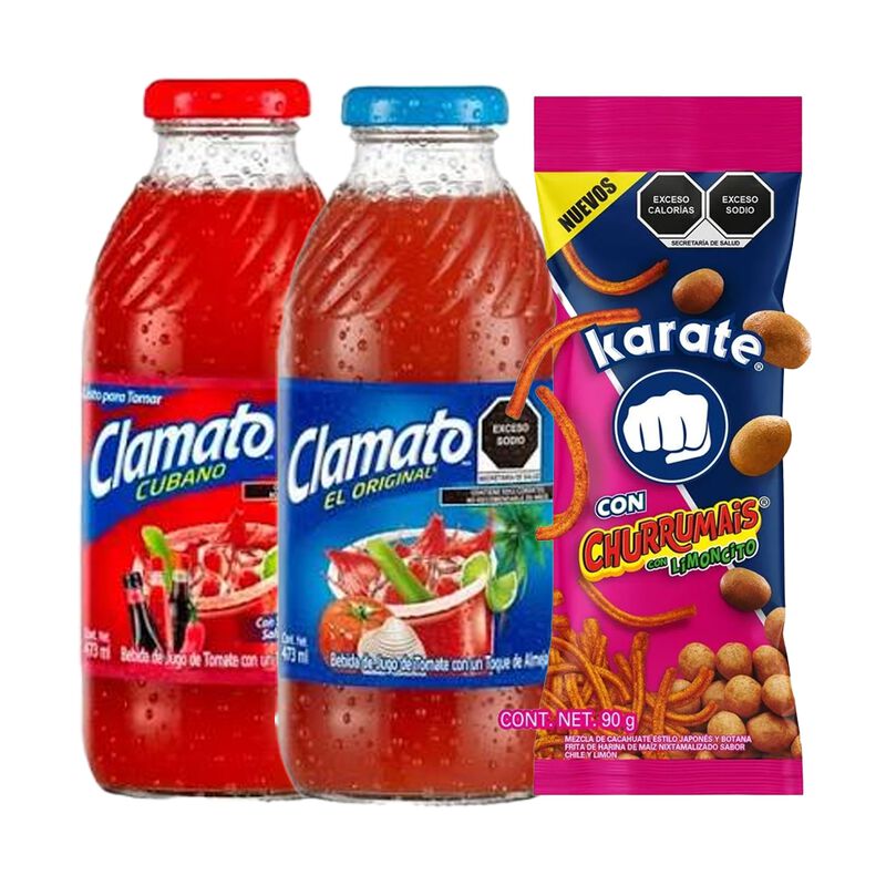 Clamato Cubano 473 Ml + Clamato 473 Ml + Cacahu... image number null