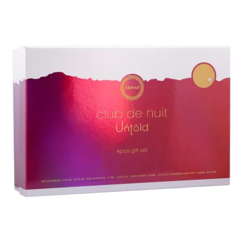 Perfume Armaf Club De Nuit Untold 4 Pcs Gift Se... image number null
