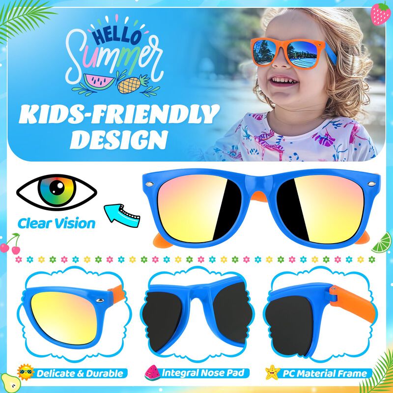 Gafas De Sol Para Ni&ntilde;os Giftinbox, Paquete De 2... image number null