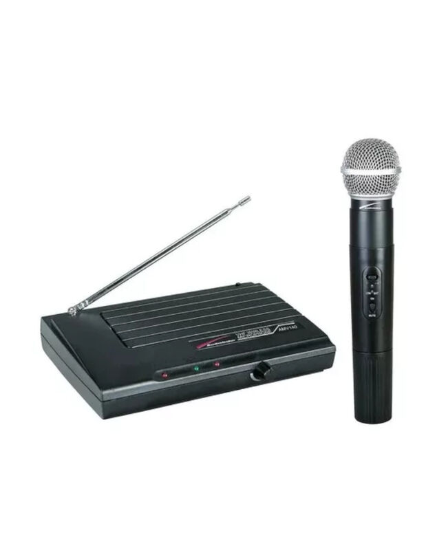 Micr&oacute;fono profesional inal&aacute;mbrico VHF Audiobahn... image number null