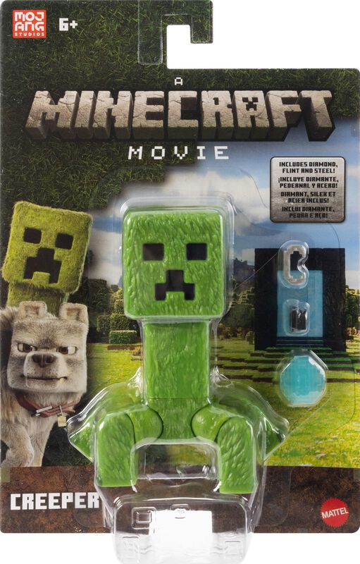Set De Figuras De Acci&oacute;n Mattel Minecraft Creep... image number null