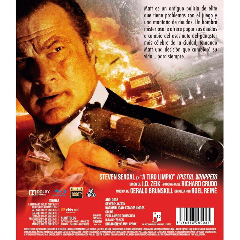 A Tiro Limpio [blu-ray] (2008) Pistol Whipped image number null