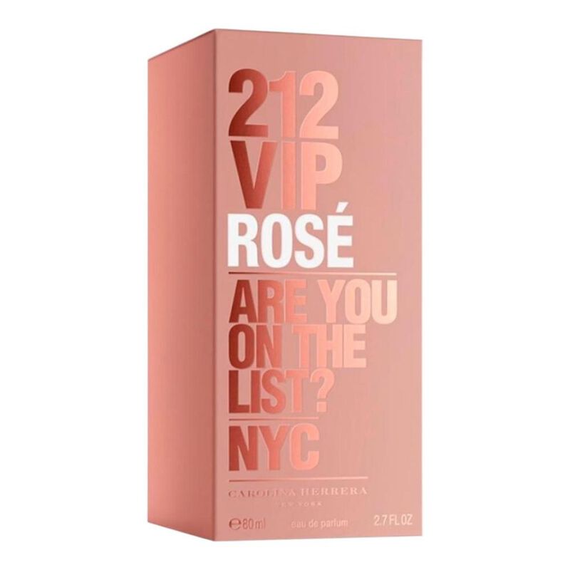Perfume Carolina Herrera 212 Vip Rose Edp 80 Ml image number null