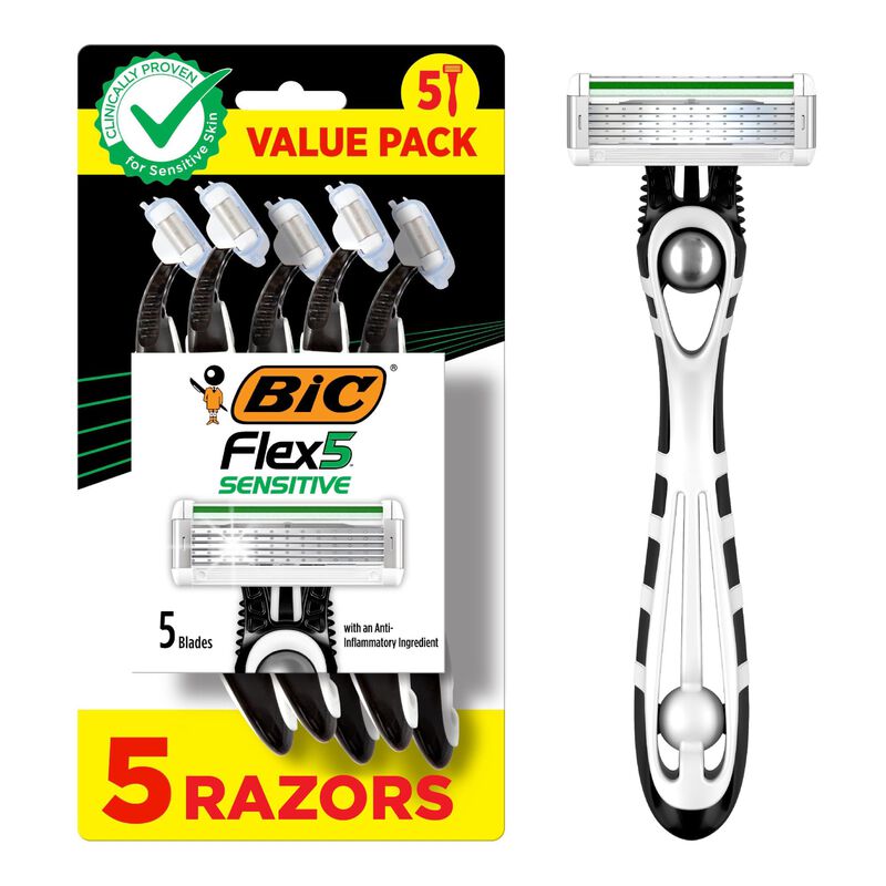 Maquinilla De Afeitar Desechable Bic Flex 5 Sen... image number null
