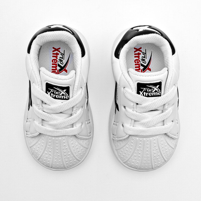 True Extreme Tenis Para Beb&eacute; Blanco Negro Cod 1... image number null