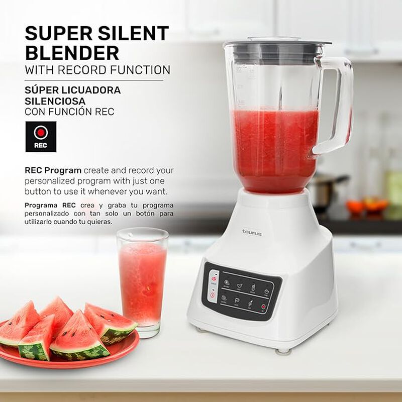 Licuadora Taurus Mod. Potenza Comfort V.Vidr Bc... image number null