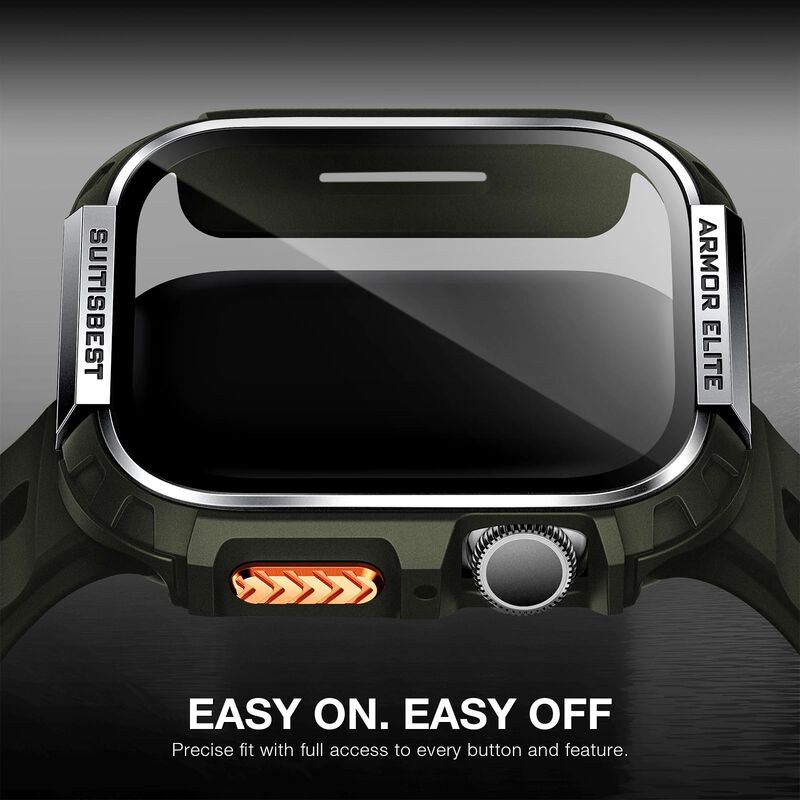 Funda Suitisbest Metal Rugosa 46mm para Apple W... image number null