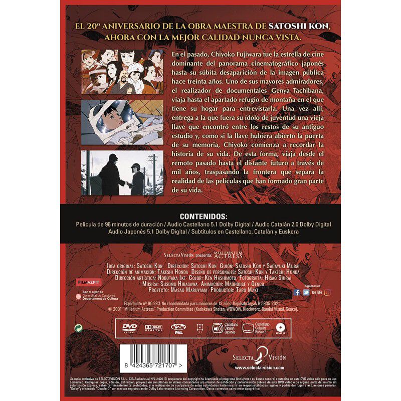 Millenium Actress [dvd] image number null