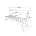 Banca Modelo Vintage Del Bosque 3p – Rústico Tratable
