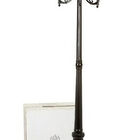 Lampara Poste Piso Badalona 3 Faroles 77w Negro Tecnolite