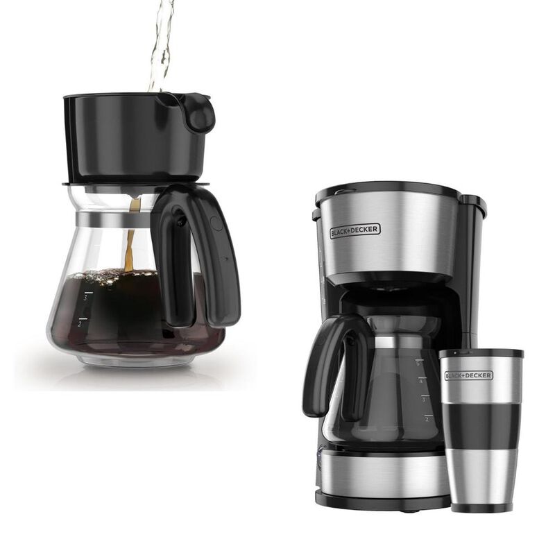 WAFLERA GIRATORIA + CAFETERA DE GOTEO BLACK & D... image number null