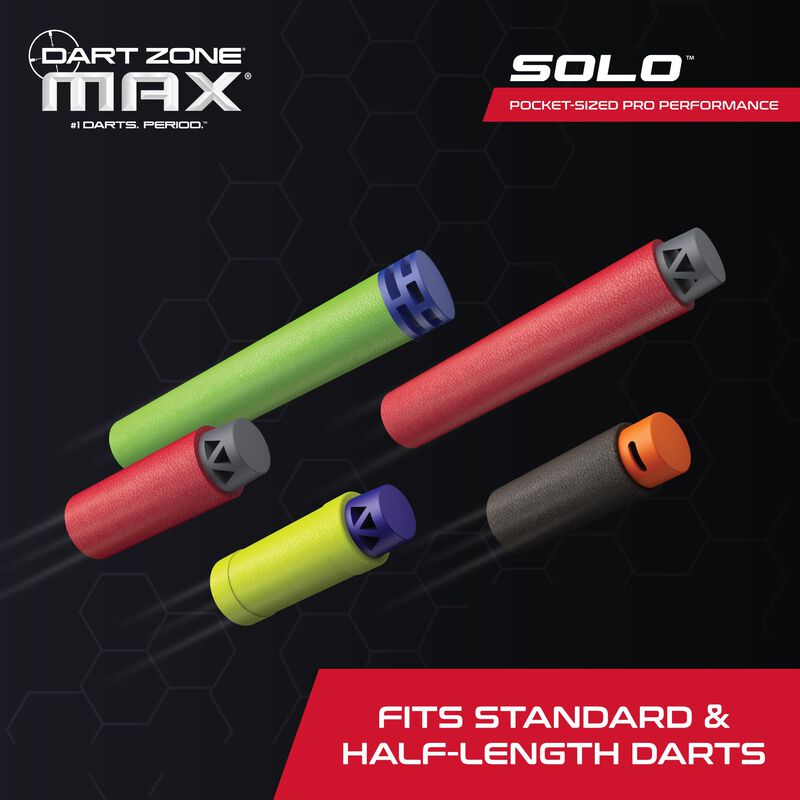 Pistola Foam Dart Blaster Dart Zone Max Solo Pr... image number null