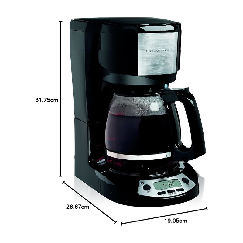 Cafetera Programable 12 Tazas Hamilton Beach 49... image number null