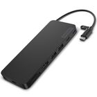 Dock Lenovo Usb-c Slim Travel, 8 Puertos, 65 W, Pantalla Pd 4k