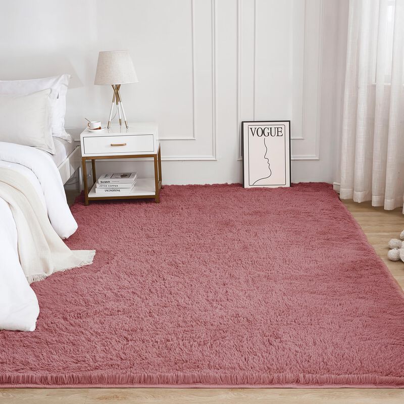 Alfombra De &Aacute;rea Litanika 152 cm &times; 244 cm Rosa ... image number null