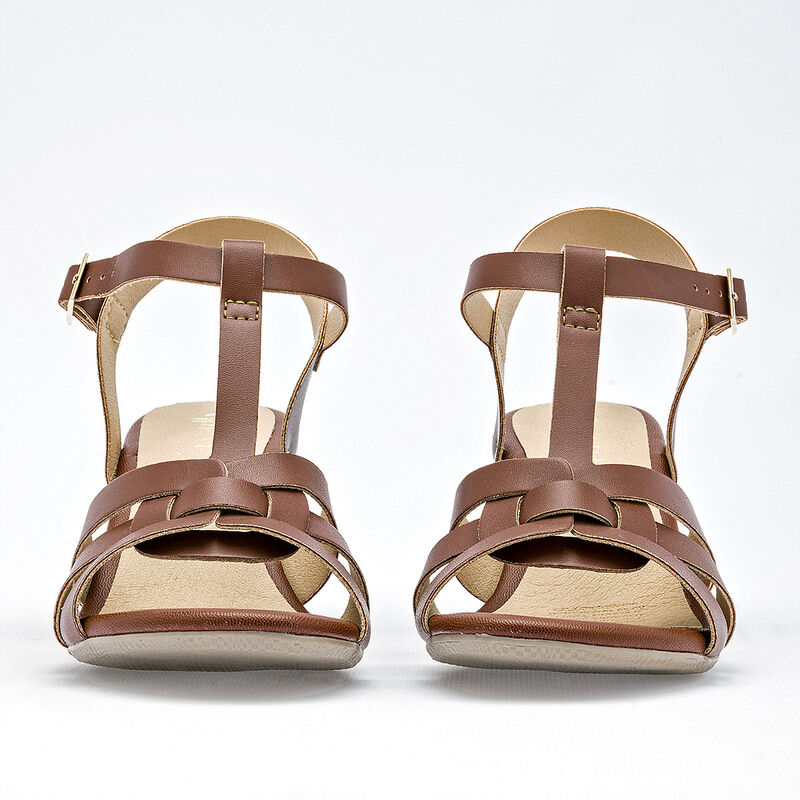 Paulie sandalia cu&ntilde;a para mujer camel cod 14076... image number null