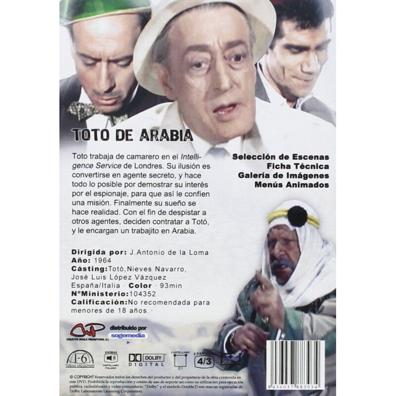 Toto De Arabia image number null