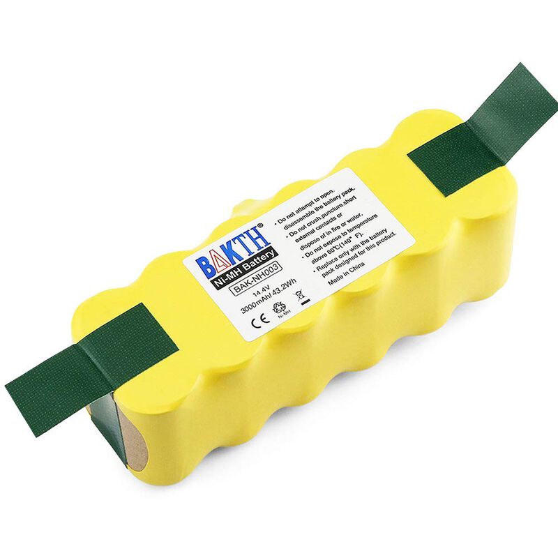 Bater&iacute;a Bakth 14,4 V 3000 Mah Ni-mh Para Irobot... image number null