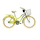 Bicicleta Mercurio Cruiser Retro Salpicaderas R26 Verde Mediano END