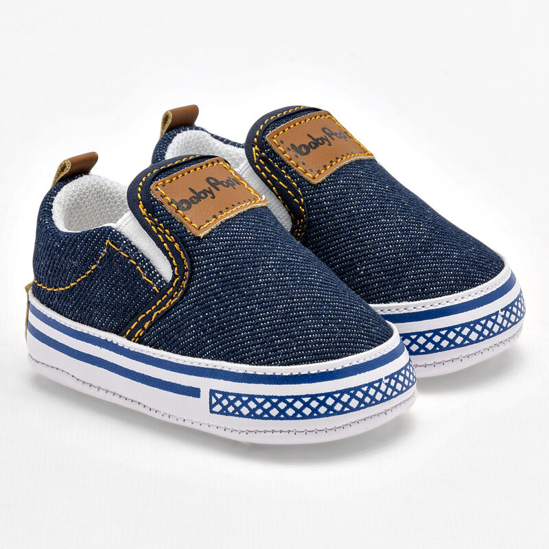 Baby Pop'S Tenis para beb&eacute; ni&ntilde;o azul image number null