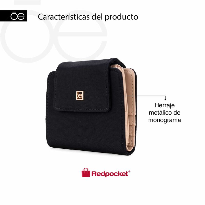 Cartera Flap Chica Color Beige image number null