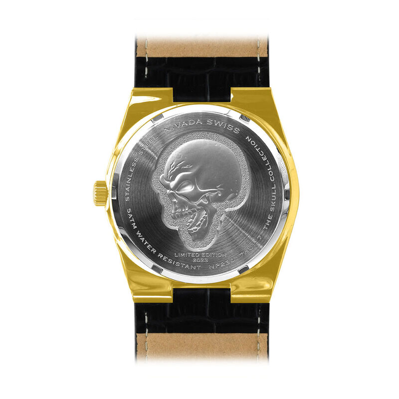 Reloj Nivada Huichol Dorado/Piel Carat Dorada Í... image number null