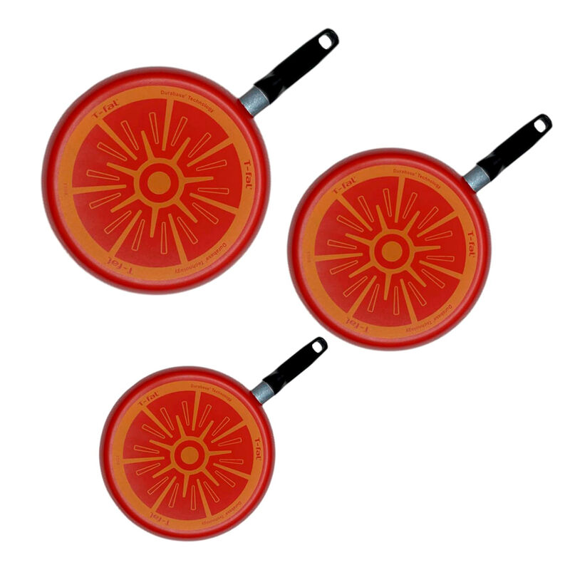 Juego de Sartenes T-FAL Vital Rojo image number null