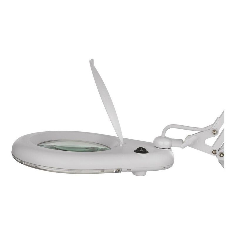 Lámpara De Alta Luminosidad Con Lupa Y Brazo Fl... image number null