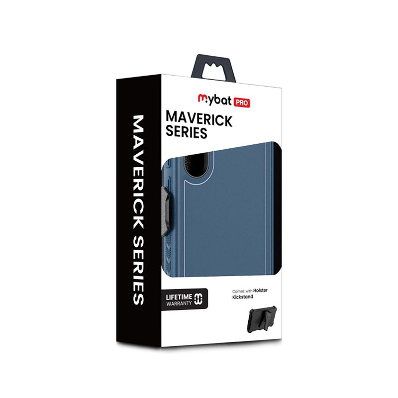 Funda Mybat Maverick Clip Para Samsung S25 Azul image number null