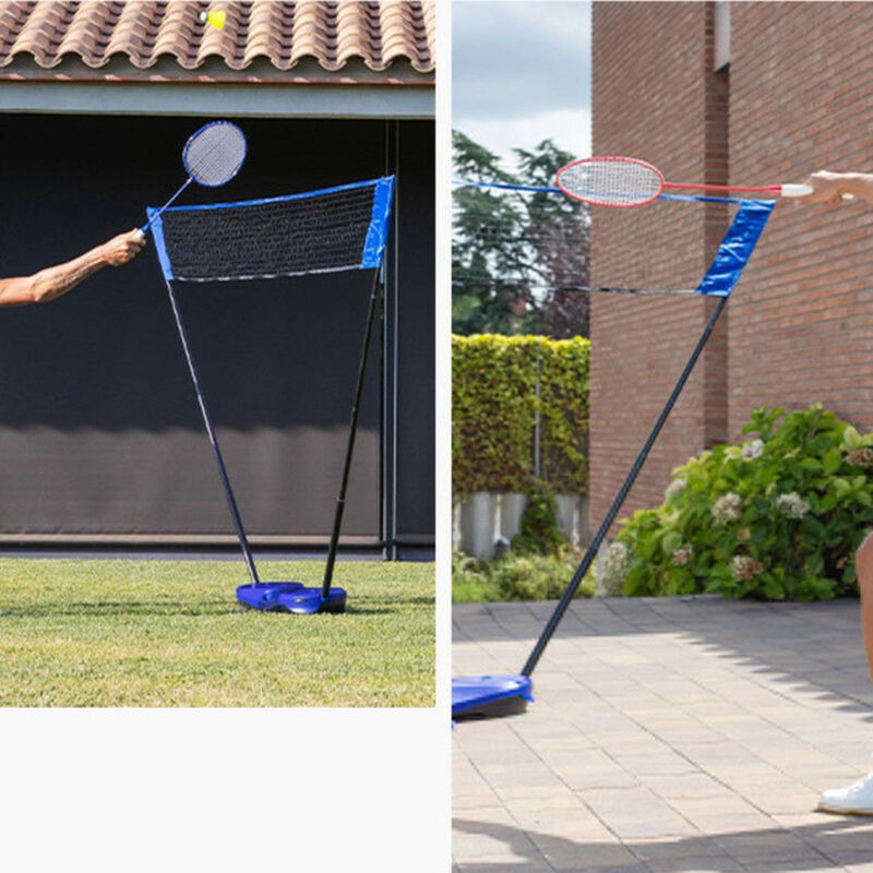 Set de Badminton con Red, 2 Raquetas, 2 Gallito... image number null