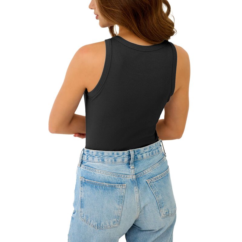 Top sin Mangas Gkbk Cuello Alto, Tejido Acanala... image number null