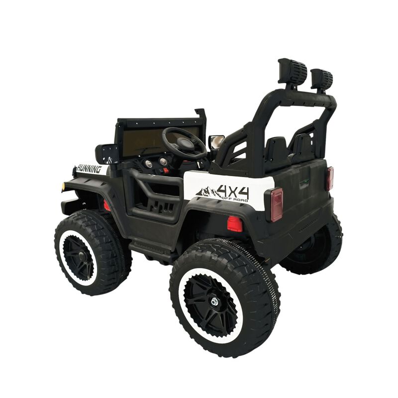 Carro El&eacute;ctrico Montable 4 X 4 Todo Terreno Luc... image number null