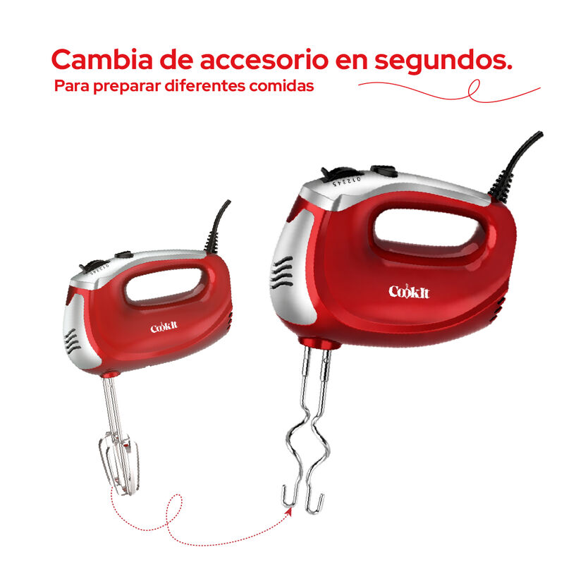 Batidora De Mano Cookit Chm01 400w 5 Velocidade... image number null