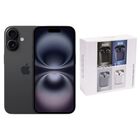iPhone 16 128GB Negro CHIP Reacondicionado m&aacute;s Aud&iacute;fonos Gen&eacute;ricos