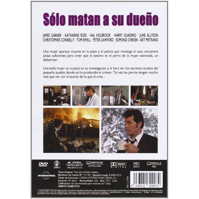 Solo Matan A Su Due&ntilde;o [dvd] (1972) image number null