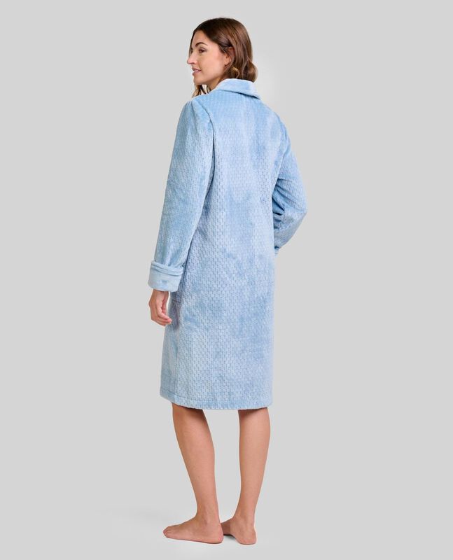 Bata Jacquard con Botones Acero image number null